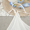 V-Neck String Shoulder Dress - DippedShop Wholesale - #8531