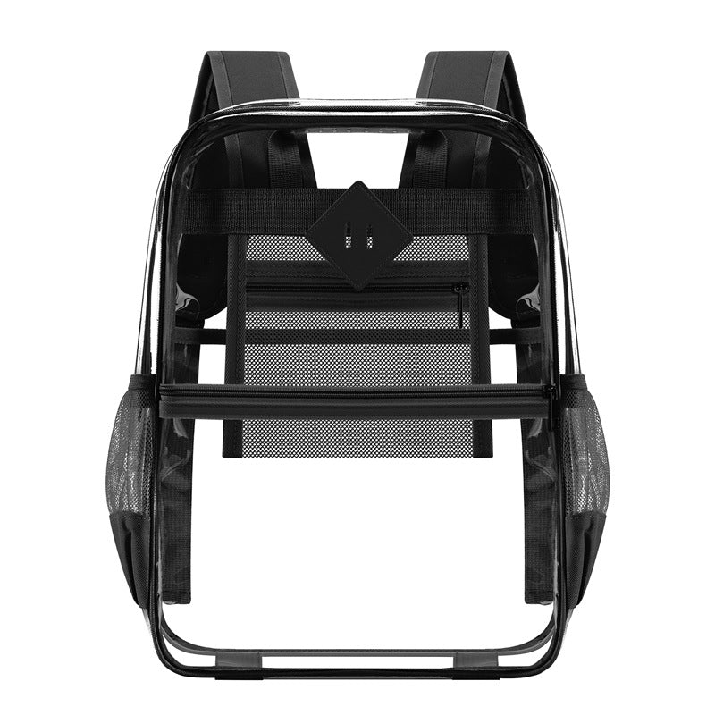 Minimalist Transparents PVC Waterproof Backpack 6S10BBG1477