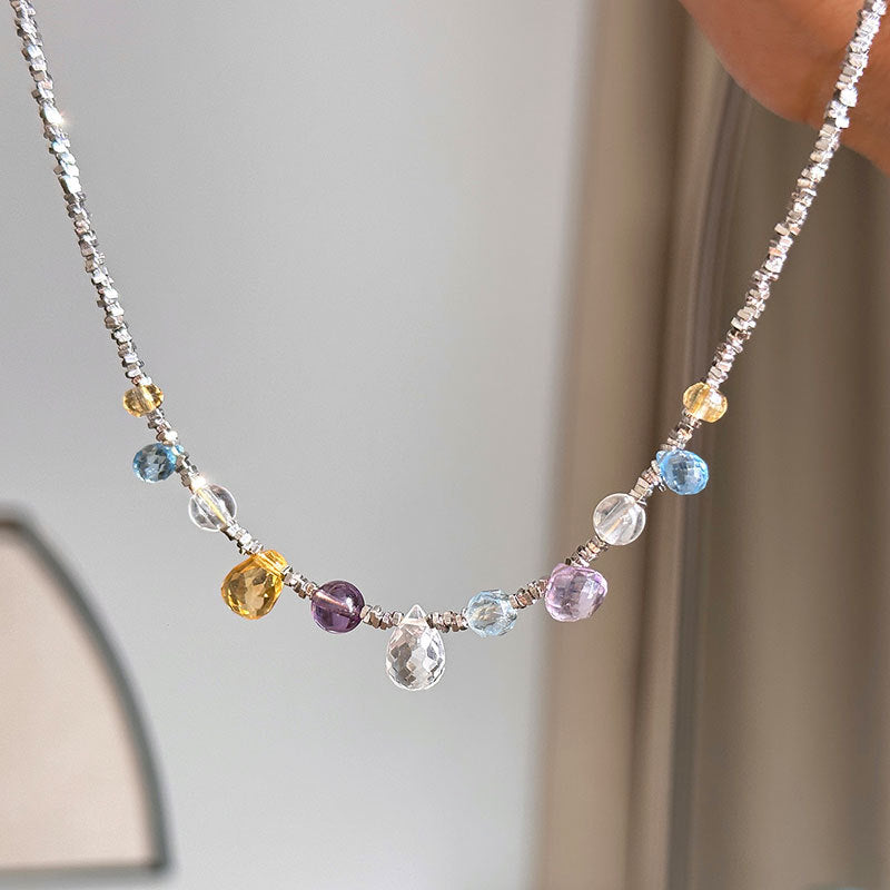 Colorful Ball Pendant Choker - DippedShop Wholesale - #3939