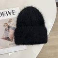 Fluffy Faux Fur Beanie - DippedShop Wholesale - #0739