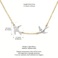 Creative Gold Plated Pin Pendant Choker Necklace 6W6JNC644