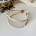 Elegant Wide Sheer Mesh Headband 6W6HBD271