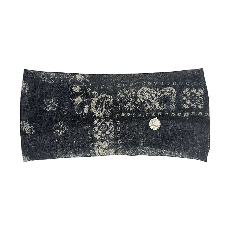 Wide Elastic Plaid Headband - DippedShop Wholesale - #5075