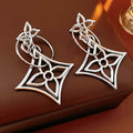 Fashion Hollow Flower Gold Plated Geometric  Dangle Earrings 6W6JER727