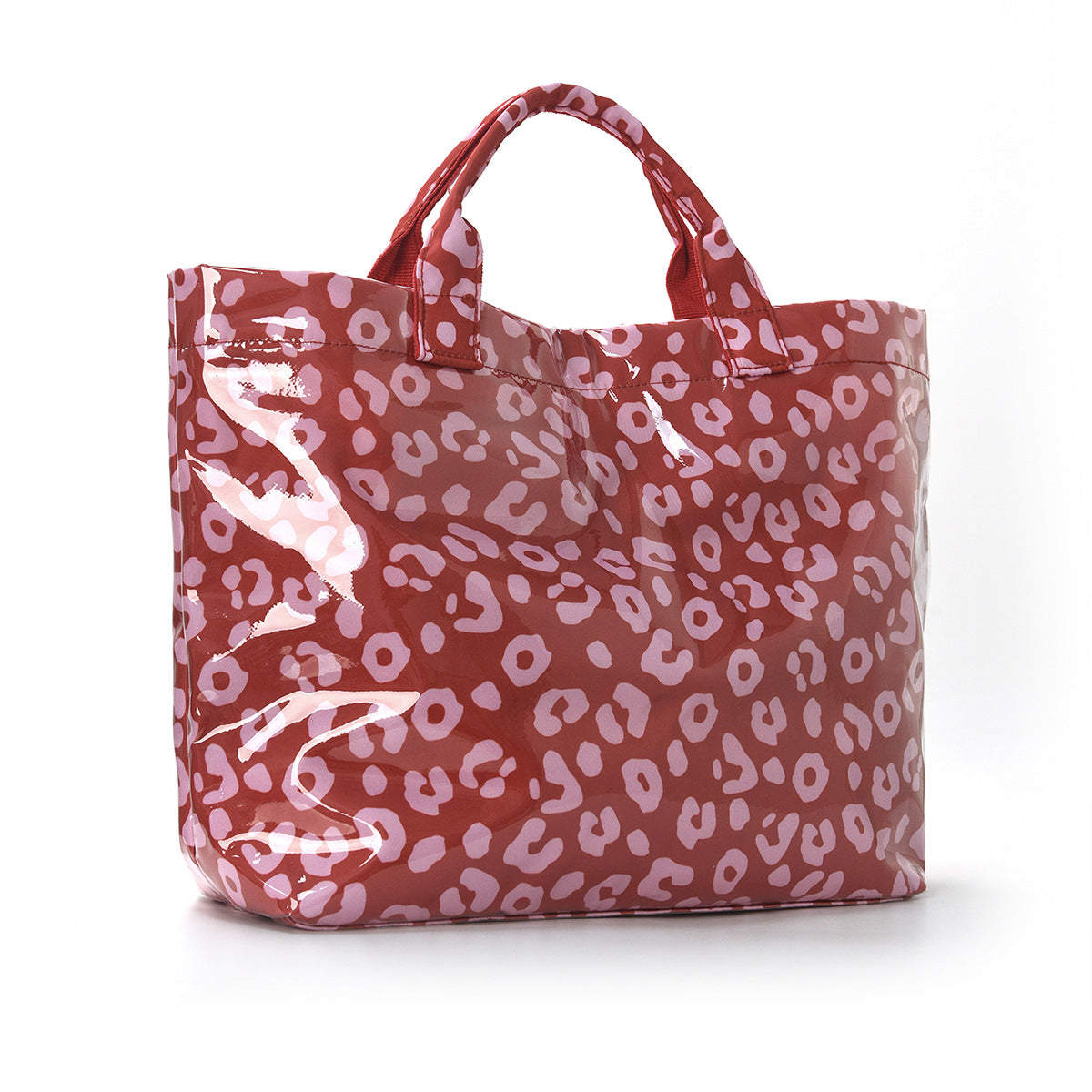Vintage Large Capacity Leopard Print Tote Bag MK2BLW6W10BBG562