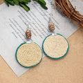 Vintage Rattan Dangle Earrings - DippedShop Wholesale - #7011
