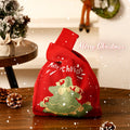 Cute Christmas Knitted Wrist Handbag Gift Bag 6W10BOB1350