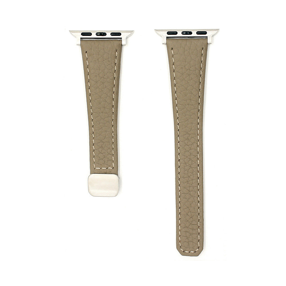 Slim Leather Watch Band - DippedShop Wholesale - #3939