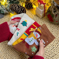 Cute Cartoon Funny Christmas Printed Crew Socks 6W8FSO908