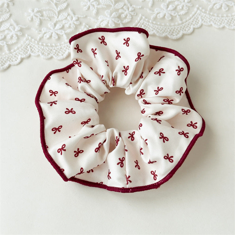 Plaid Polka Dot Scrunchie - DippedShop Wholesale - #0739