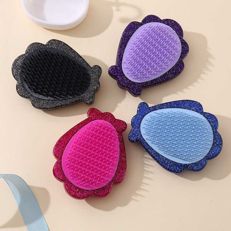 Star Shell Shape Massage Air Cushion Comb DPHC12