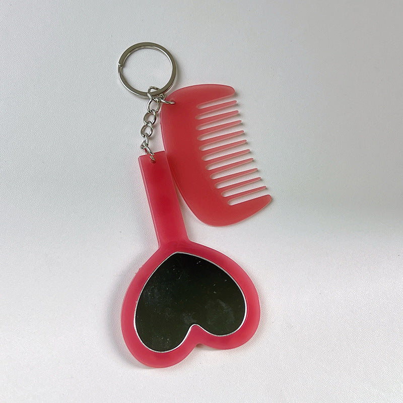 Minimalist Solid Color Square Hair Combs Set MK2BLM6C5CB88