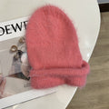 Fluffy Faux Fur Beanie - DippedShop Wholesale - #4579