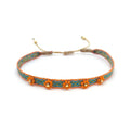 Handmade Seed Bead Braided Adjustable Bracelet 6W6JBR475