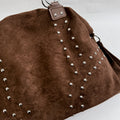 Vintage Large Capacity Studded Tote Bag 6W10BBG1858