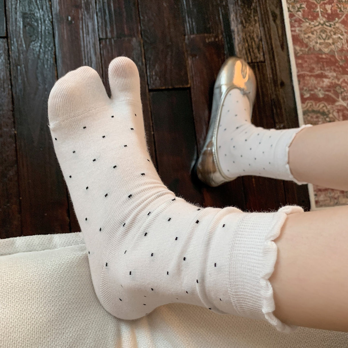 Split Toe Tabi Socks - DippedShop Wholesale - #3939