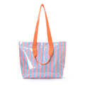 Stylish Striped Large Capacity Waterproof Shoulder Bag MK2BLW6W10BBG560
