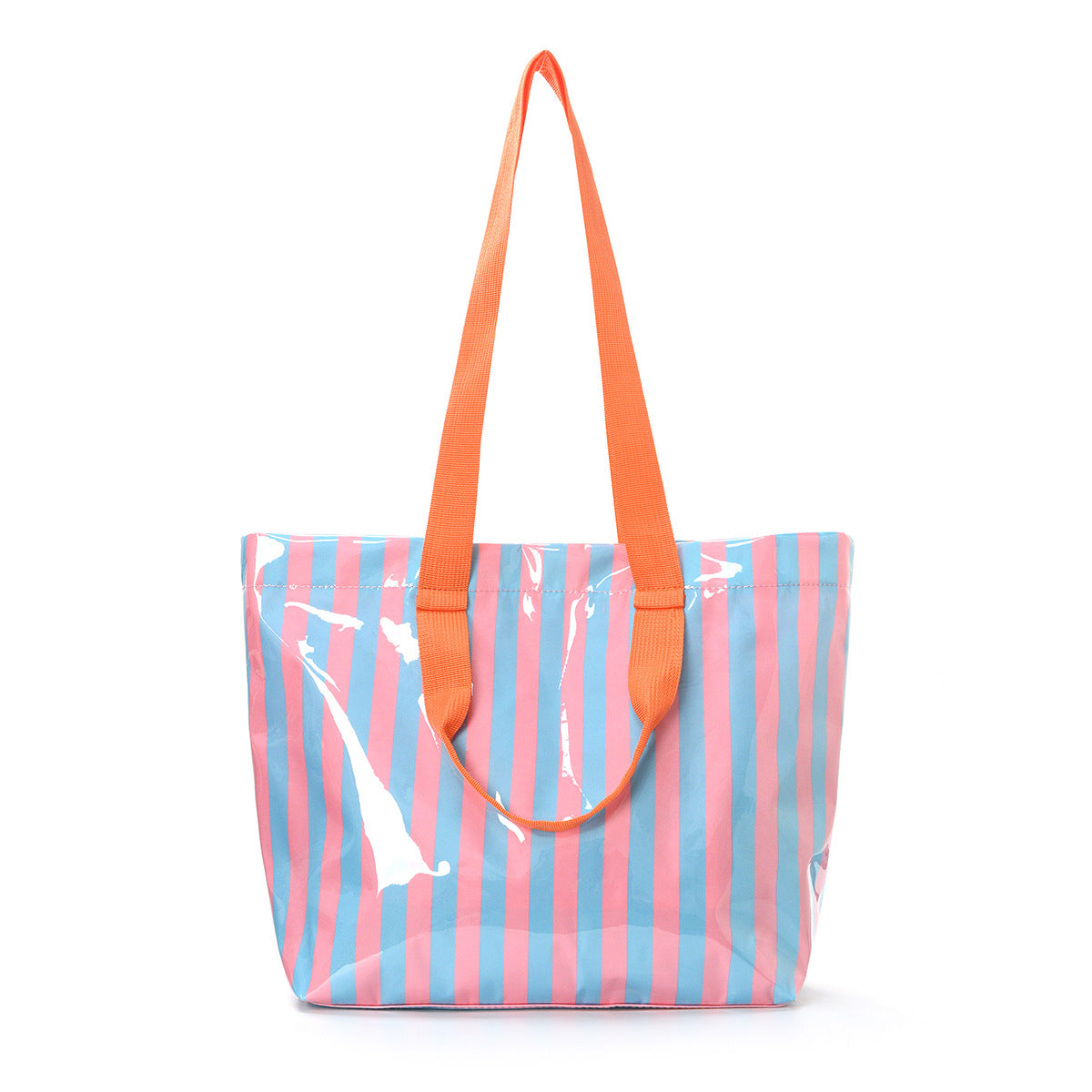 Stylish Striped Large Capacity Waterproof Shoulder Bag MK2BLW6W10BBG560