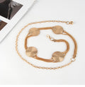 Fashion Gold Plated Link Chain Waist Belt MK2LEEP6W6JBT28