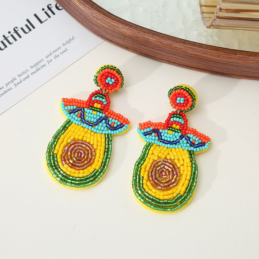 Horse Pendant Stud Earrings - DippedShop Wholesale - #7603