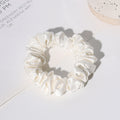 Simple Solid Color Ruffled Hair Scrunchies 6W6HSR332