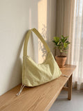 Casual Solid Color Nylon Shoulder Bag 6W10BBG1362