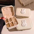 Cute Cartoon Rabbit Large Capacity Jewelry Case 6H13HSJ156
