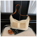 Boho Straw Shoulder Bag - DippedShop Wholesale - #4339