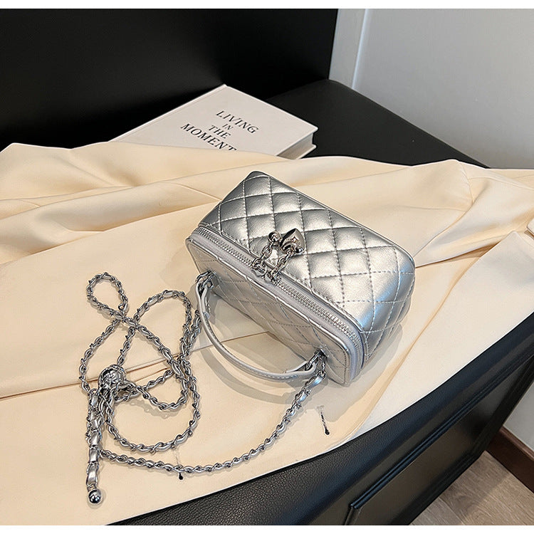 Luxury Quilted Crossbody Bag - DippedShop Wholesale - #4931