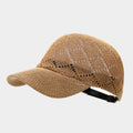 Simple Solid Color Breathable Adjustable Baseball Cap 8BK6HAT189L