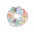 Sweet Flower Embroideries Satin Hair Scrunchies MK2BW6W6HSR68