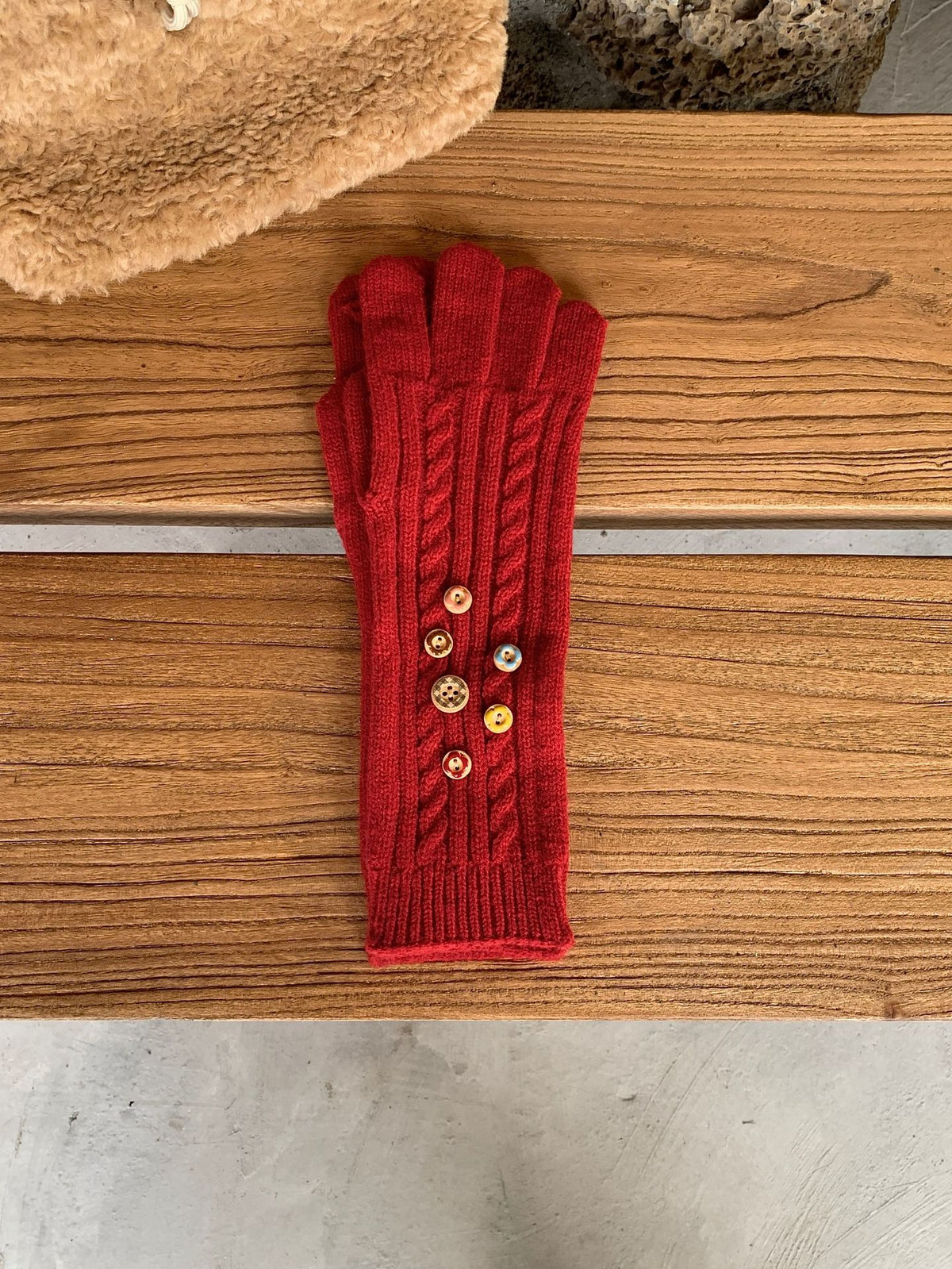 Warm Knit Gloves - DippedShop Wholesale - #0995