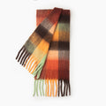 Colorful Plaid Tassel Warm Scarf 6W6NSW275