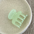 Sweet Jelly Translucent Mini Hair Claw Clip 6W6HCP1274