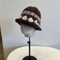 Jacquard Knit Bucket Hat - DippedShop Wholesale - #1875