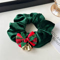 Christmas Sequin Bow Scrunchies - DippedShop Wholesale - #4995
