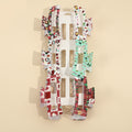 6 Pcs Christmas Print Non-Slip Hair Claws Set 6W6HCP1615