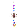 Halloween Jeweled Spider Crystal Suncatcher 6H7HLS140