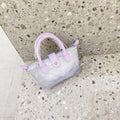 Casual Clear Jelly Dumpling Crossbody Bag 6W10BBG2118