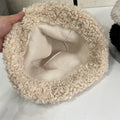 Faux Lamb Wool Bucket Hat - DippedShop Wholesale - #4675