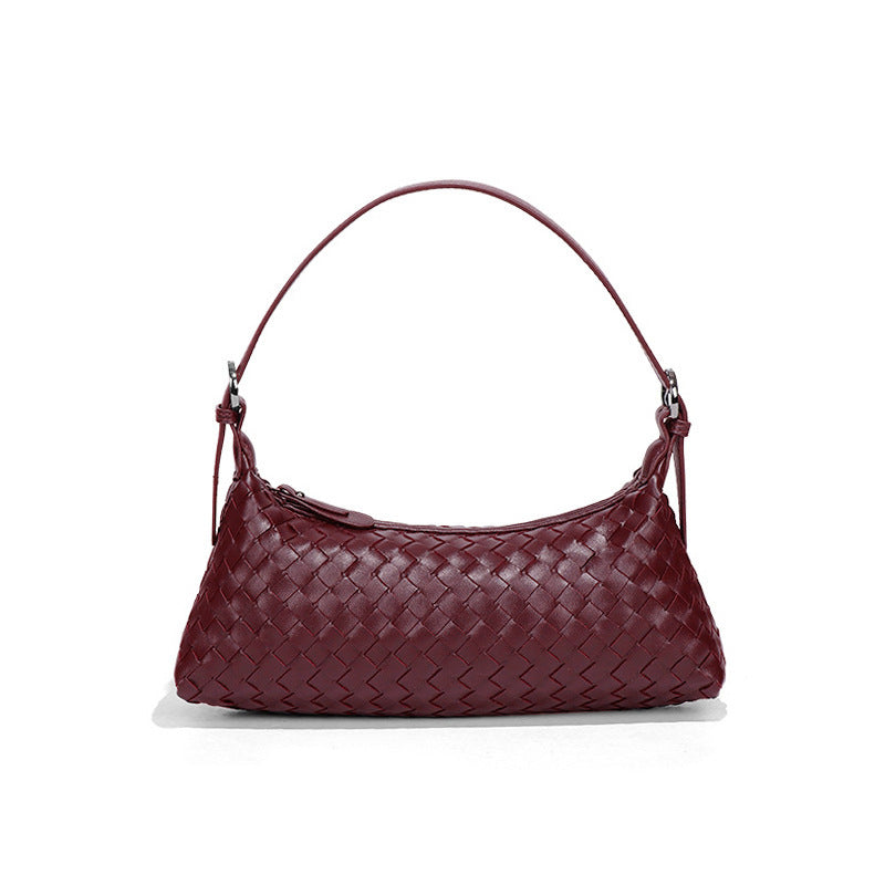 Woven Dumpling Crossbody Bag - DippedShop Wholesale - #1507