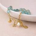 Cute Natural Stone Shell Beade - DippedShop Wholesale - #7235