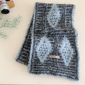 Wool Blend Knit Scarf - DippedShop Wholesale - #7315