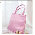 Minimalist Solid Color Satin Handbag 6W10BBG1344