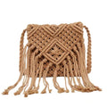 Boho Tassel Hand-Woven Hollow Crossbody Bag 8BW6BBG438L
