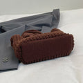 Casual Hand-Crochet Solid Color Handbag 6W10BBG1770