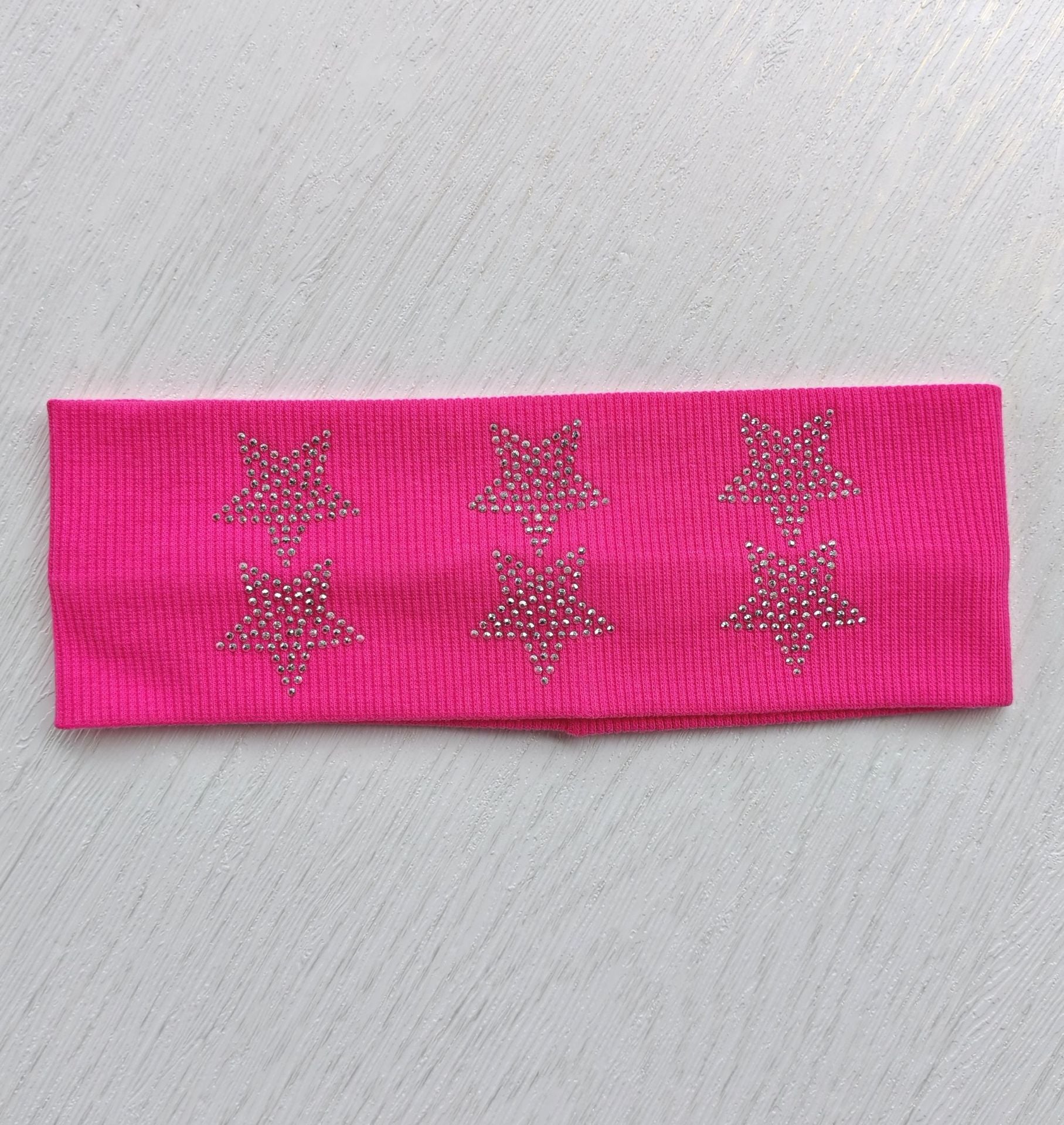 Punk Style Star Zirconia Wide Headband MK2BW6W6HBD82