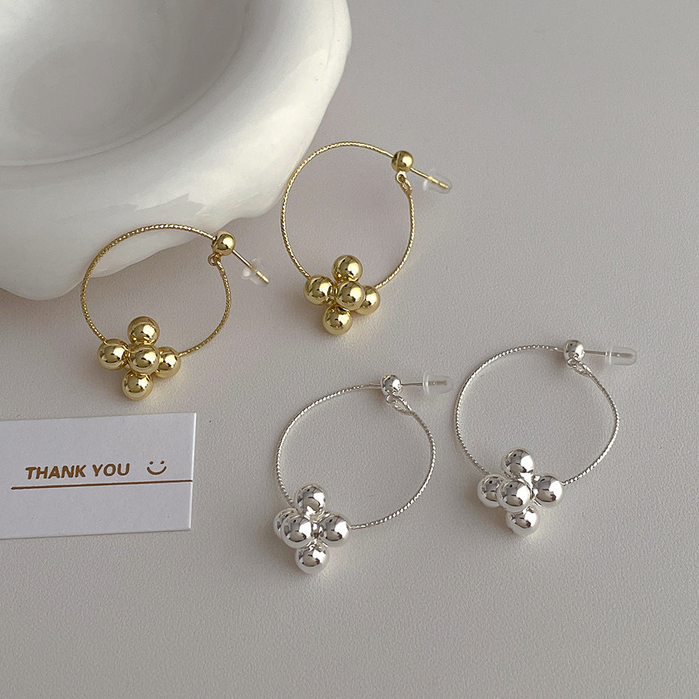 Simple Elegant Vintage Hoop Earrings DPJE1812