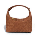 Minimalist Solid Color Woven Mini Handbag 6W10BBG2420