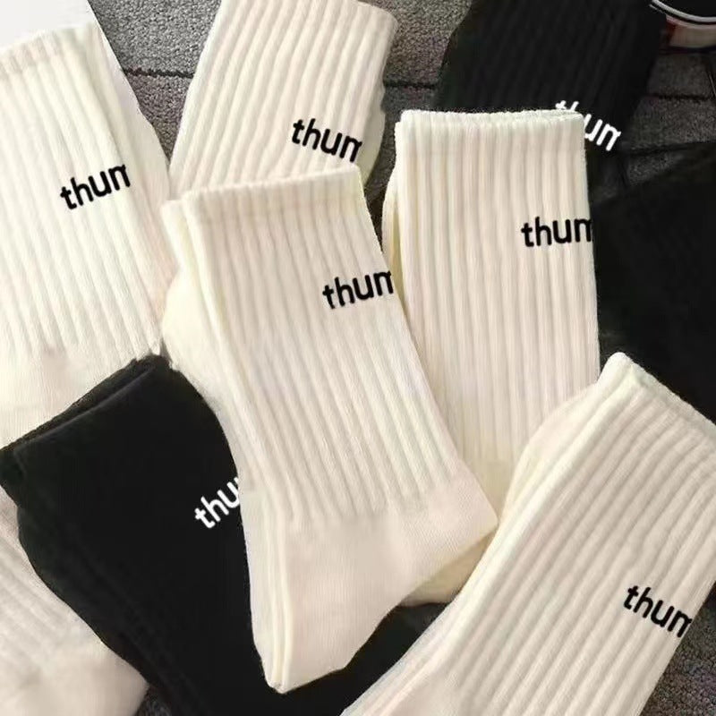 Solid Color Soft Socks - DippedShop Wholesale - #0531